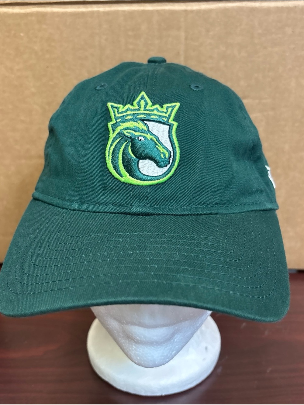 UFL Louisville Kings Hat Cap Strapback Green Football 9Twenty New Era Adjustable